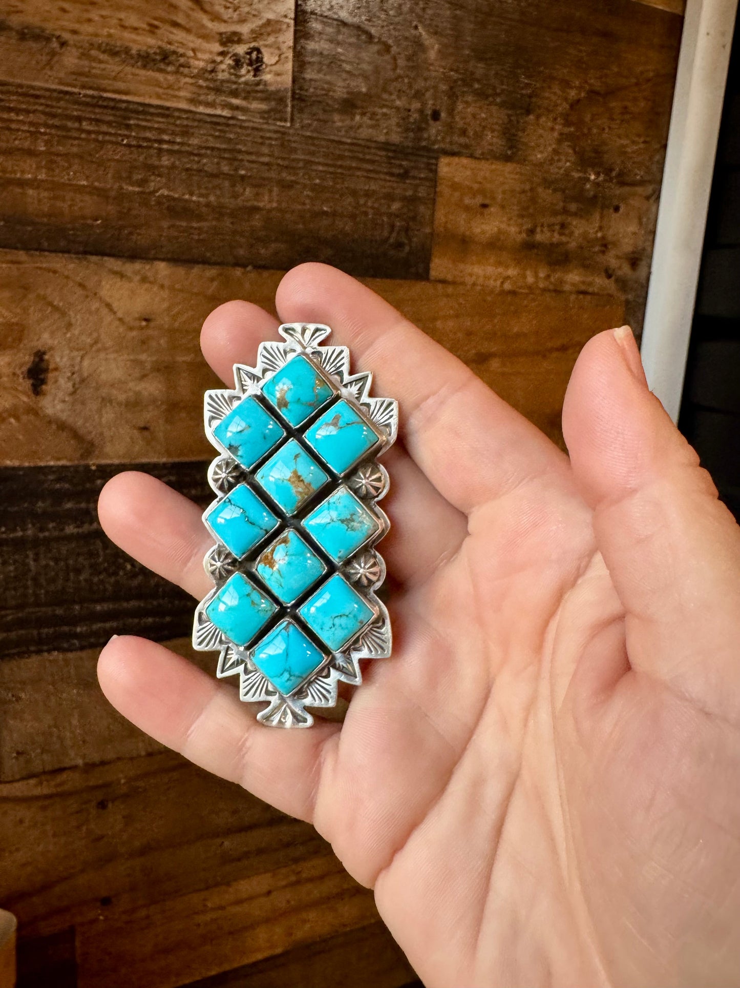 Big Ring Kingman Turquoise ring