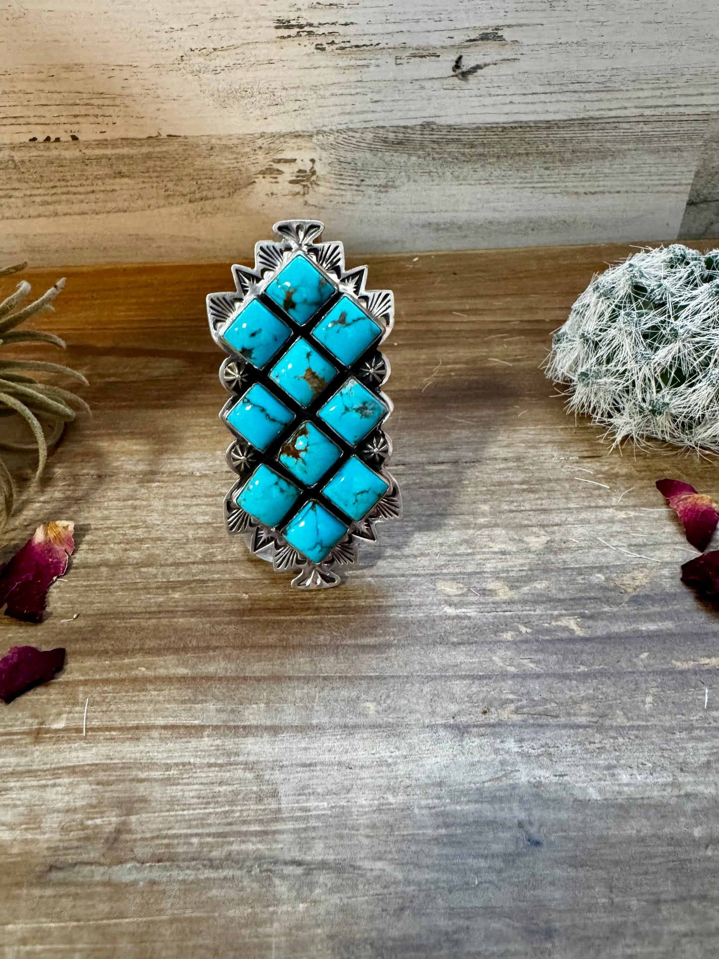 Big Ring Kingman Turquoise ring