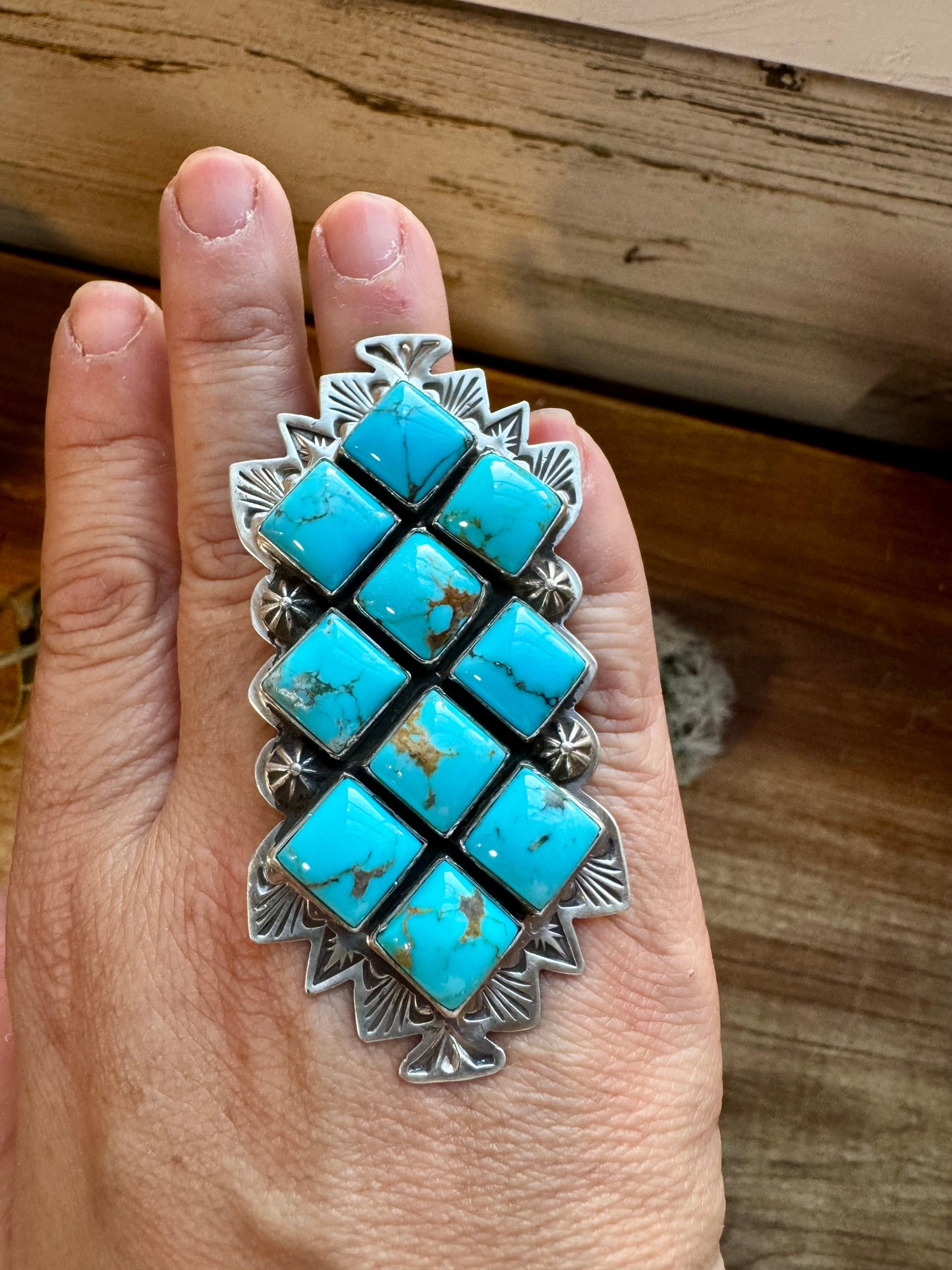 Big Ring Kingman Turquoise ring