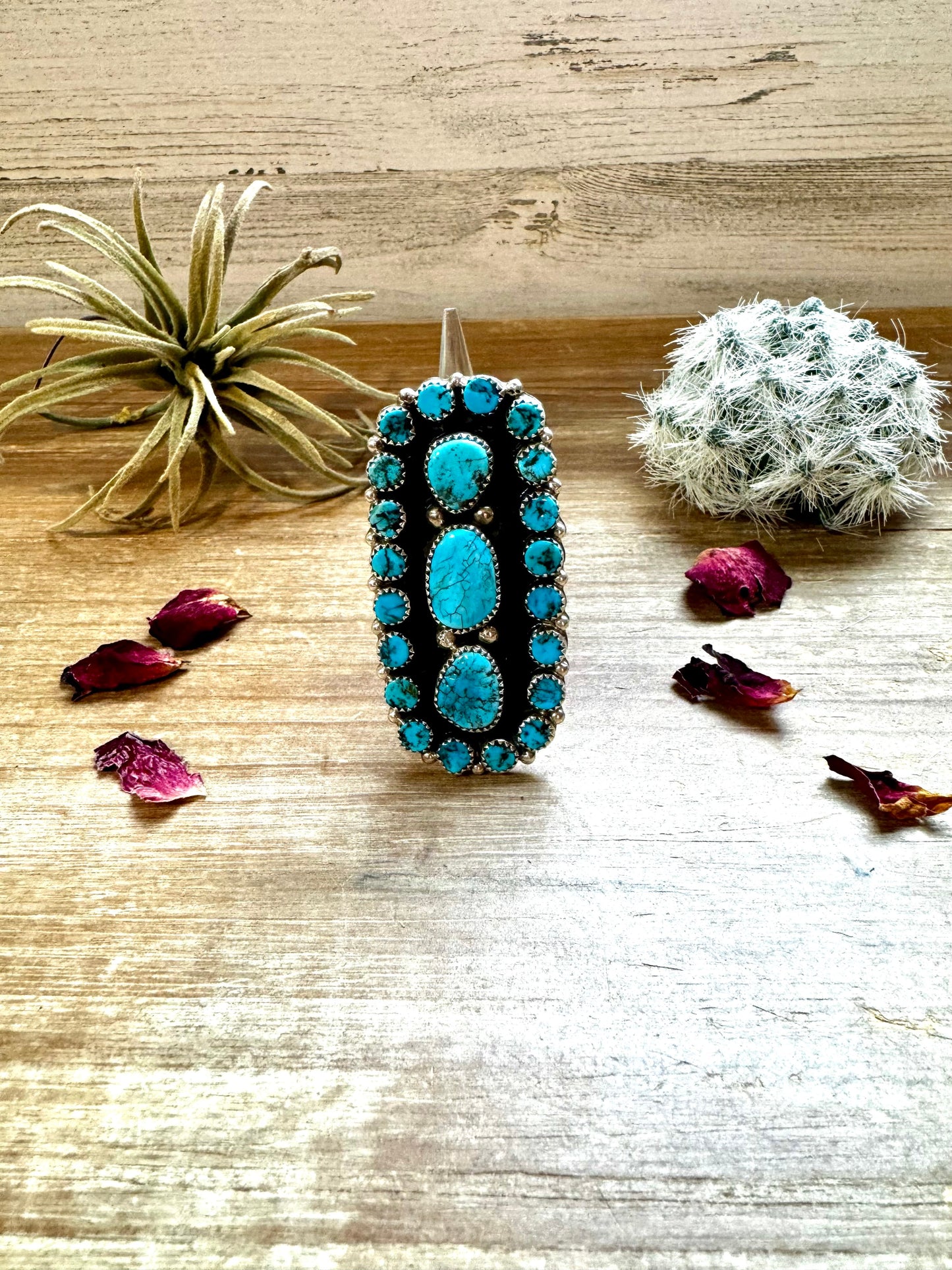 Marlene Haley Kingman Turquoise Ring